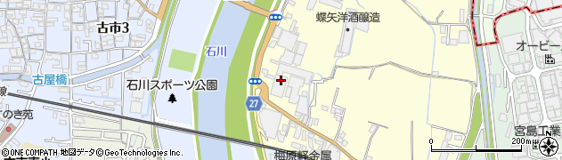大阪府羽曳野市川向2056周辺の地図