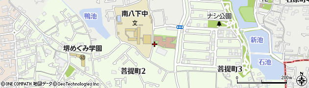 大阪府堺市東区菩提町2丁65周辺の地図