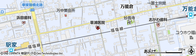 広島県福山市駅家町万能倉1038周辺の地図