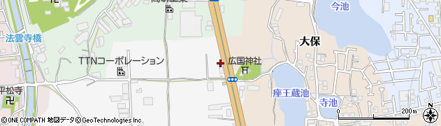 大阪府堺市美原区太井78周辺の地図