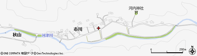 広島県広島市安佐北区白木町市川5216周辺の地図