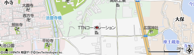 大阪府堺市美原区太井42周辺の地図