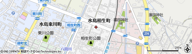 岡山県倉敷市水島相生町周辺の地図
