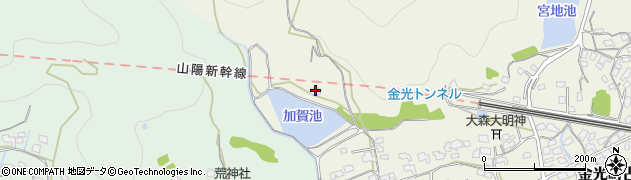 山下憲利石材店周辺の地図