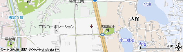 大阪府堺市美原区太井68周辺の地図