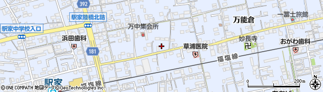 広島県福山市駅家町万能倉1329周辺の地図