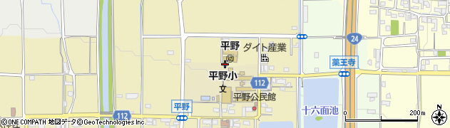奈良県磯城郡田原本町平野59周辺の地図