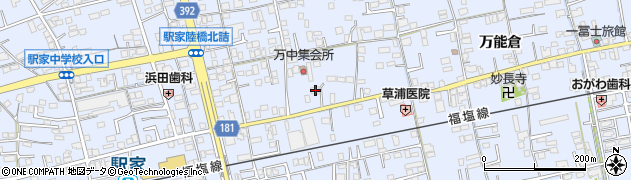 広島県福山市駅家町万能倉1327周辺の地図
