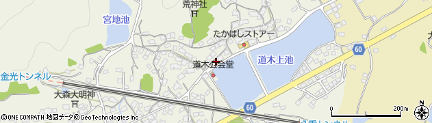 岡山県浅口市金光町占見新田2609周辺の地図