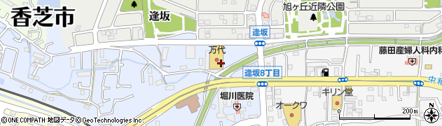 イセヅドライ香芝二上店周辺の地図