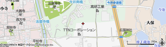 大阪府堺市美原区太井44周辺の地図