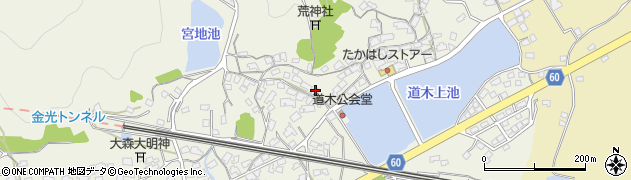 岡山県浅口市金光町占見新田2591周辺の地図