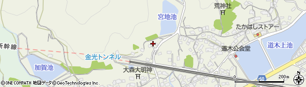 岡山県浅口市金光町占見新田1600周辺の地図