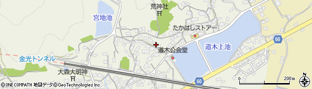岡山県浅口市金光町占見新田2587周辺の地図