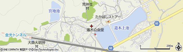 岡山県浅口市金光町占見新田2595周辺の地図
