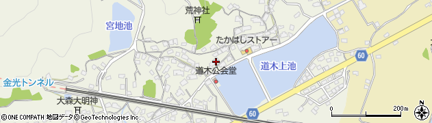 岡山県浅口市金光町占見新田2607周辺の地図