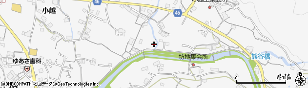 広島県広島市安佐北区白木町小越557周辺の地図