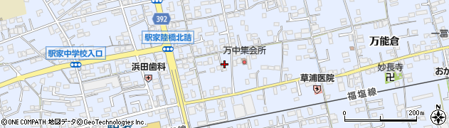 広島県福山市駅家町万能倉1321周辺の地図