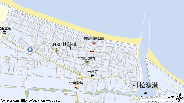 〒515-0507 三重県伊勢市村松町の地図