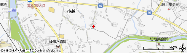 広島県広島市安佐北区白木町小越496周辺の地図