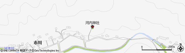広島県広島市安佐北区白木町市川5174周辺の地図