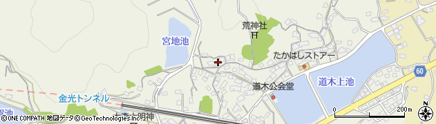 岡山県浅口市金光町占見新田2561周辺の地図