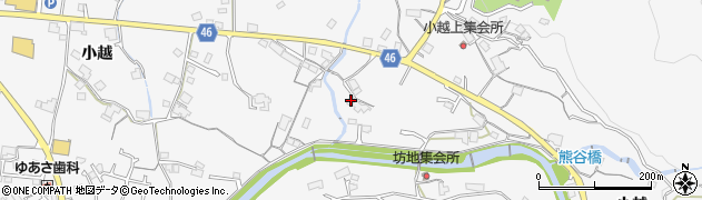 広島県広島市安佐北区白木町小越566周辺の地図