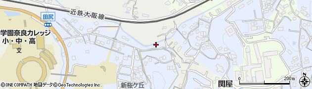 奈良県香芝市穴虫433周辺の地図