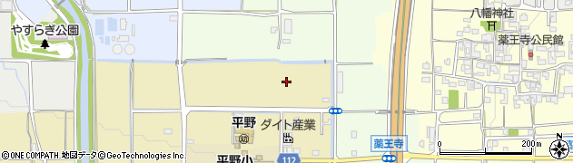 奈良県田原本町（磯城郡）平野周辺の地図