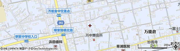 広島県福山市駅家町万能倉1351周辺の地図