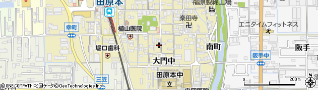 奈良県磯城郡田原本町70周辺の地図