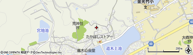 岡山県浅口市金光町占見新田2661周辺の地図