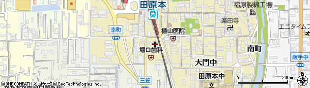 奈良県磯城郡田原本町129周辺の地図