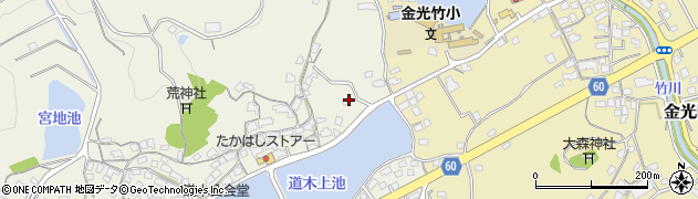 岡山県浅口市金光町占見新田3170周辺の地図
