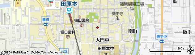 奈良県磯城郡田原本町71周辺の地図