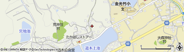 岡山県浅口市金光町占見新田3144周辺の地図