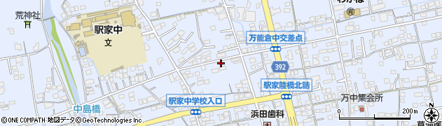 広島県福山市駅家町万能倉1425周辺の地図