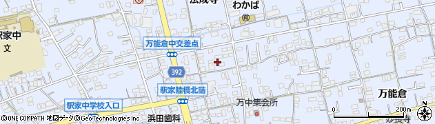 広島県福山市駅家町万能倉1442周辺の地図
