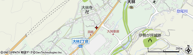広島県広島市安佐北区大林周辺の地図