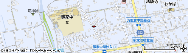 広島県福山市駅家町万能倉1411周辺の地図
