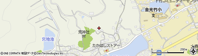 岡山県浅口市金光町占見新田2713周辺の地図