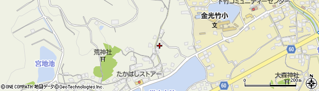 岡山県浅口市金光町占見新田3133周辺の地図