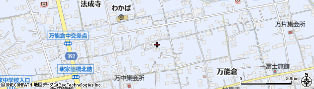 広島県福山市駅家町万能倉1340周辺の地図