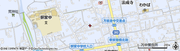 広島県福山市駅家町万能倉1421周辺の地図