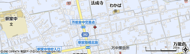 広島県福山市駅家町万能倉1436周辺の地図