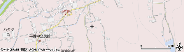 広島県福山市神辺町平野周辺の地図
