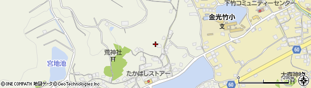 岡山県浅口市金光町占見新田3060周辺の地図