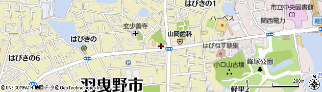 大阪ガスサービスショップ・ハーツ周辺の地図