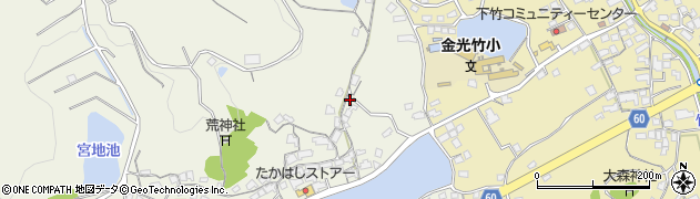 岡山県浅口市金光町占見新田3136周辺の地図