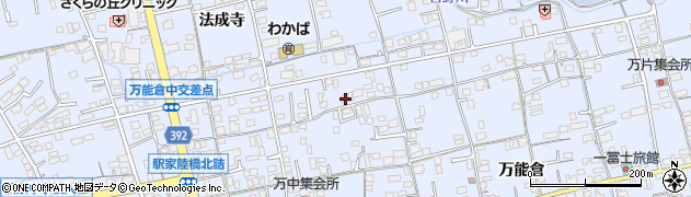広島県福山市駅家町万能倉1456周辺の地図